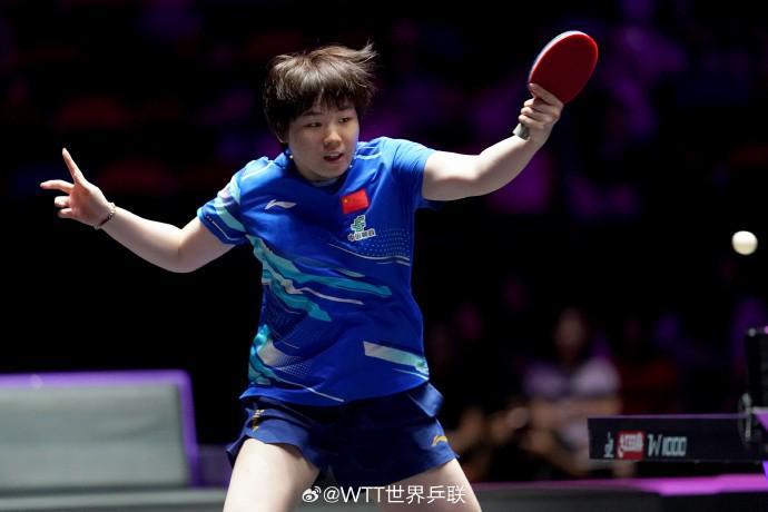 ayx官方直播-蒯曼3-1战胜伊藤美诚，晋级八强对阵大藤沙月